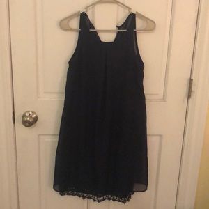 Navy blue dress